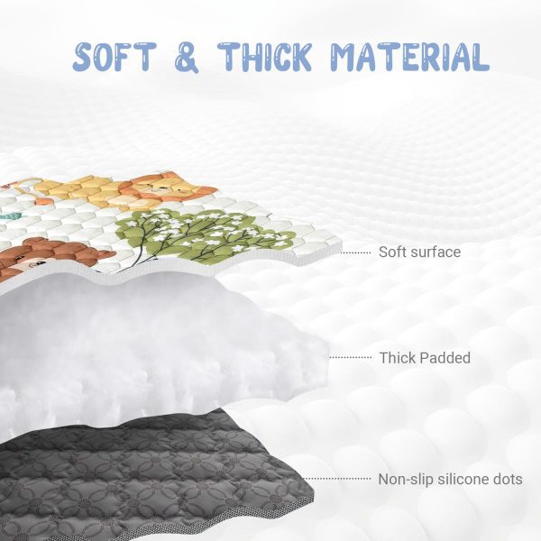 Baby Floor Mat – Fox Theme High-quality Materials