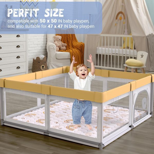 Baby Play Mat – Boho Rainbow with Numbers & Letters Play Mat