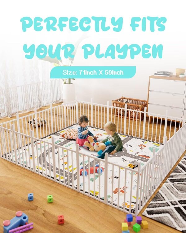 Baby Play Mat – Car & Letters Design