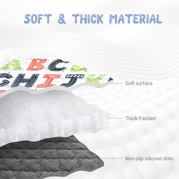 Baby Play Mat – Fox & Letters Design High-quality Materials