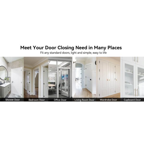 3.5 Inch Black Door Hinges with 1/4" Radius Corners Application on Door