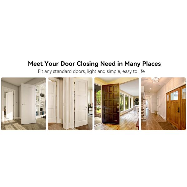 Brass Door Hinges with 3.5 Inch & 5/8" Radius Corners, Polished Finish, Fit any Standard Doors