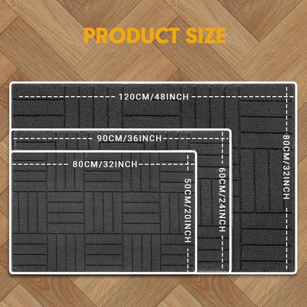 Door Mat – Durable, Non-Slip, Cushioned & Size