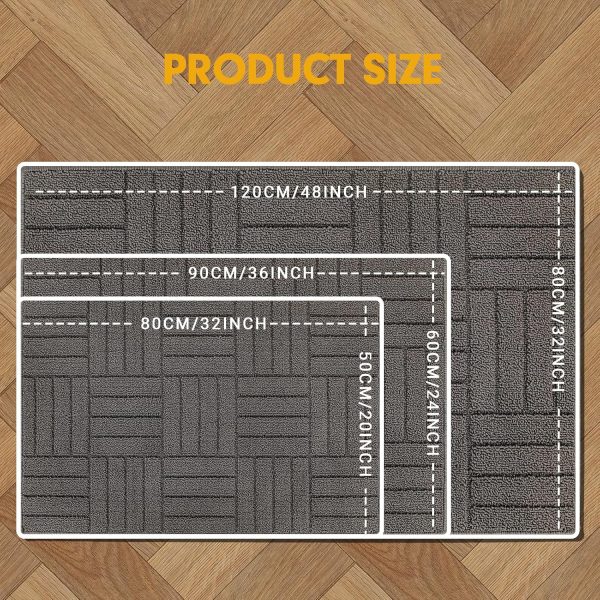 Kitchen Mat – Cushioned, Durable, Non-Slip & Size
