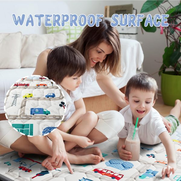 Play Mat for Babies – Car Theme Family Play