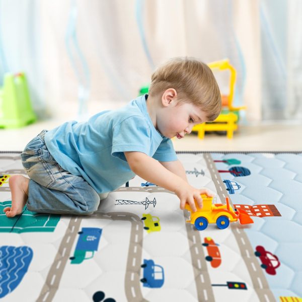 Play Mat for Babies – Car Theme Play Mat